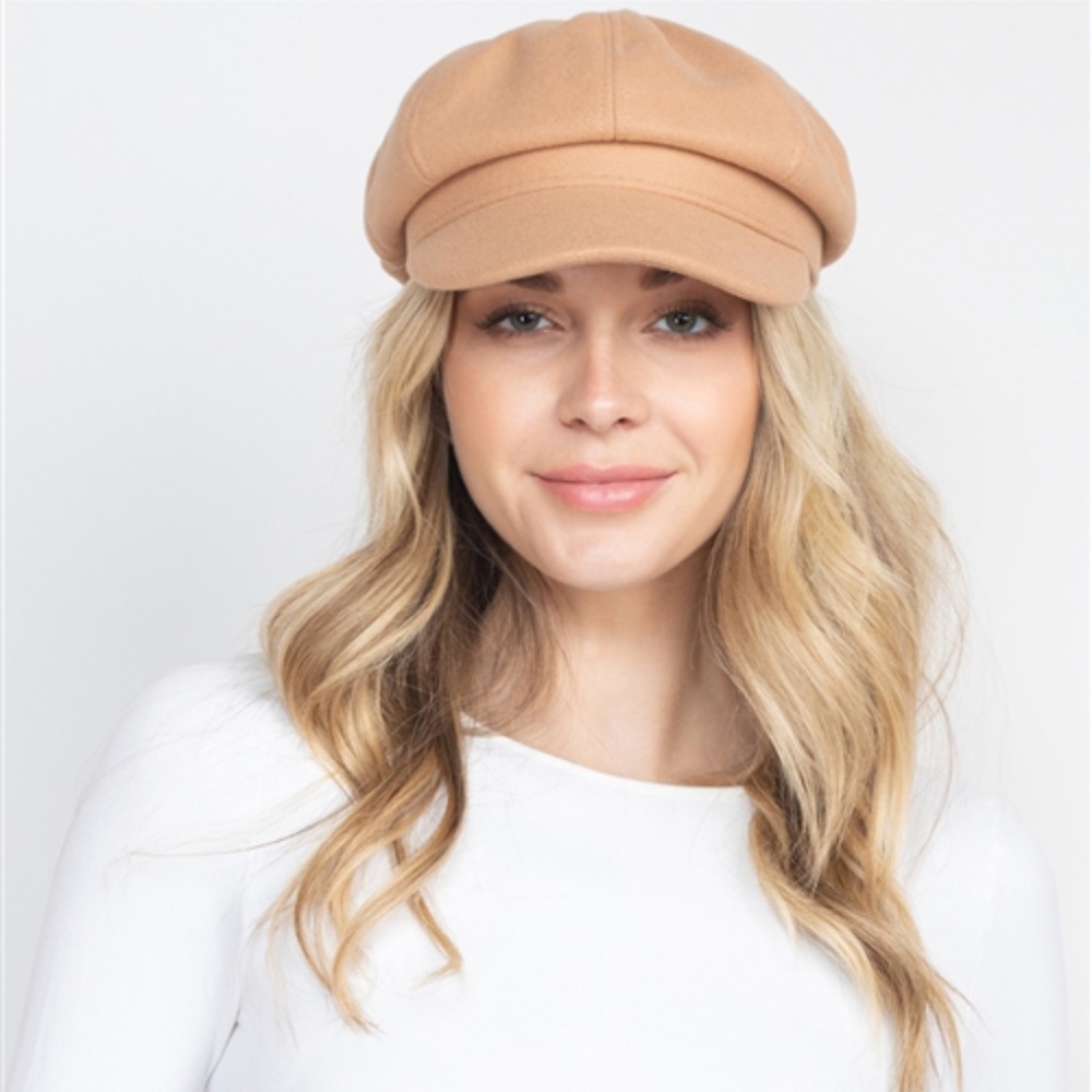 Breton Fashion Hat in Cream